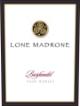 Lone Madrone Barfandel 2008 Front Label