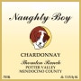 Naughty Boy Vineyard Thornton Ranch Chardonnay 2015 Front Label
