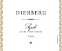 Dierberg Estate Grown Syrah 2005 Front Label