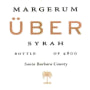 Margerum Uber Syrah 2006 Front Label