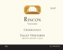 Talley Rincon Vineyard Chardonnay 2007  Front Label