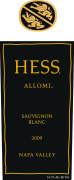 Hess Allomi Sauvignon Blanc 2009  Front Label