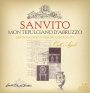 Sanvito Montepulciano d'Abruzzo Red 2015  Front Label