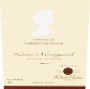 Robert Pecota Kara's Vineyard Cabernet Sauvignon 2003  Front Label
