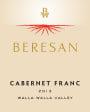Beresan Winery Cabernet Franc 2013 Front Label