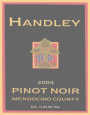 Handley Pinot Noir 2004 Front Label
