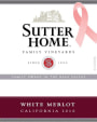 Sutter Home White Merlot 2010 Front Label