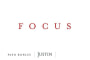 Justin Focus 2011 Front Label