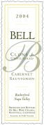 Bell Wine Cellars Clone 6 Cabernet Sauvignon 2004 Front Label