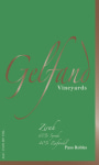 Gelfand Vineyards Zirah 2015 Front Label