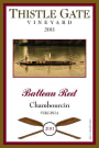 Thistle Gate Vineyard Batteau Red 2011 Front Label