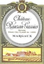Chateau Rauzan-Gassies Marguax 2015  Front Label