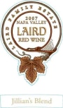Laird Family Estate Jillian's Blend Red 2007 Front Label