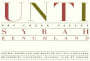 Unti Benchland Syrah 2011 Front Label