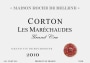 Maison Roche de Bellene Corton Les Marechaudes Grand Cru 2010  Front Label