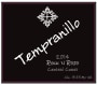 Verdad Rock n Rojo Tempranillo 2014  Front Label