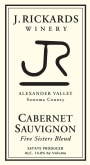 J. Rickards Winery Five Sisters Blend Cabernet Sauvignon 2011  Front Label