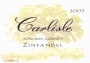Carlisle Sonoma County Zinfandel 2003 Front Label