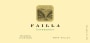 Failla Hudson Vineyard Chardonnay 2015  Front Label