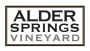 Alder Springs Vineyard Syrah 2009  Front Label