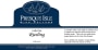 Presque Isle Wine Cellars Riesling 2013  Front Label
