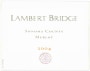 Lambert Bridge Merlot 2004 Front Label