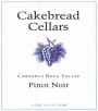 Cakebread Pinot Noir 2006 Front Label