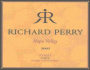 Richard Perry Wines Syrah 2003 Front Label