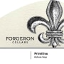 Forgeron Primitivo 2014 Front Label
