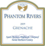 Phantom Rivers Wine Santa Barbara Highlands Vineyard Grenache 2014  Front Label