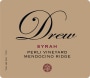Drew Mendocino Ridge Perli Vineyard Syrah 2014  Front Label