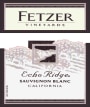 Fetzer Echo Ridge Valley Oaks Sauvignon Blanc 2002 Front Label