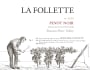La Follette Dunah Vineyard Pinot Noir 2010 Front Label
