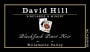 David Hill Winery Blackjack Pinot Noir 2008 Front Label