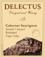 Delectus Sacrashe Vineyard Cabernet Sauvignon 2007  Front Label