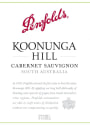 Penfolds Koonunga Hill Cabernet Sauvignon 2016  Front Label