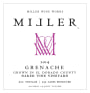 Miller Wine Works Naked Vine Vineyard Grenache 2014 Front Label