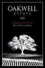 Oakwell Estate Estate Cabernet Sauvignon 2011 Front Label