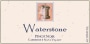 Waterstone Carneros Pinot Noir 2002  Front Label