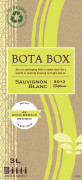Bota Box Sauvignon Blanc 2013  Front Label
