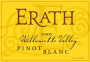 Erath Pinot Blanc 2007  Front Label