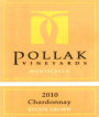 Pollak Vineyards Chardonnay 2010 Front Label