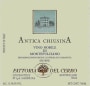 Tenute del Cerro Vino Nobile di Montepulciano Fattoria del Cerro Antica Chiusina 1997  Front Label