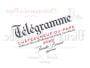 Domaine du Vieux Telegraphe Chateauneuf-du-Pape Telegramme (3 Liter Bottle) 2022  Front Label
