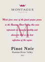 Montague Family Estate Pinot Noir 2012  Front Label