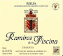 Bodegas Ramirez de la Piscina Blanco 2017  Front Label