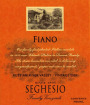 Seghesio Fiano 2009  Front Label
