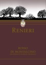Renieri Rosso di Montalcino 2013  Front Label