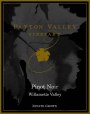 Patton Valley Willamette Valley Pinot Noir 2008  Front Label