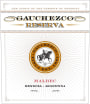 Gauchezco Reserva Malbec 2016  Front Label